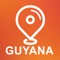 Guyana Offline Car GPS Navigation developed by DuncanCartography Inc 