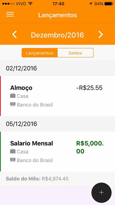 Screenshot #3 pour Rápido Finanças