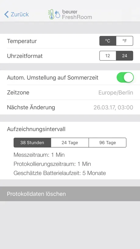 Beurer FreshRoom