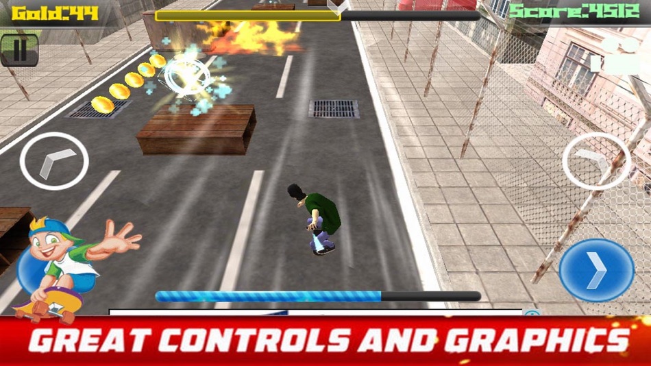 SkateBoard Racing Street - 1.0 - (iOS)