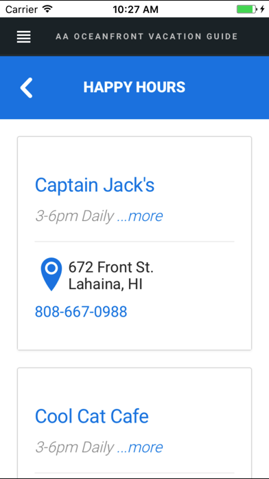Screenshot #3 pour AA Oceanfront Vacation Guide