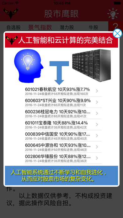 股市鹰眼——人工智能选股Appのおすすめ画像4