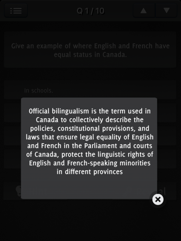 Screenshot #6 pour Canada Citizenship 2017 - All Questions
