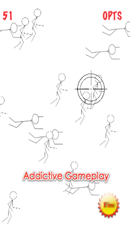 A Stickman Sniper: War Game screenshot 1