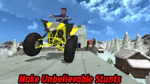 ATV Quad Bike Racing Stunts Party screenshot #3 for iPhone