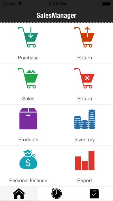 Screenshot #1 pour Sales Manager- Items storage,Retail inventory now