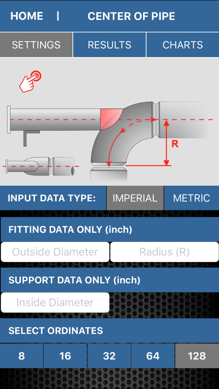 Pipe Support Calculator iphone screenshot 1