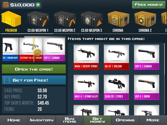 CS GO Case Simulator на iPad