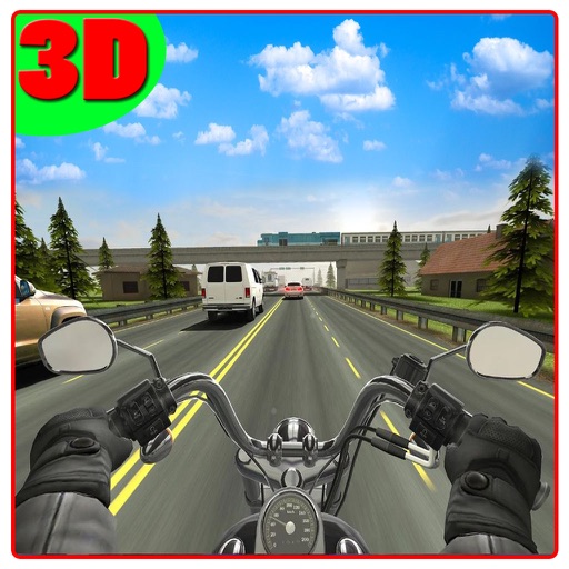 VR Traffic Bike Rivals :3d Game iOS App