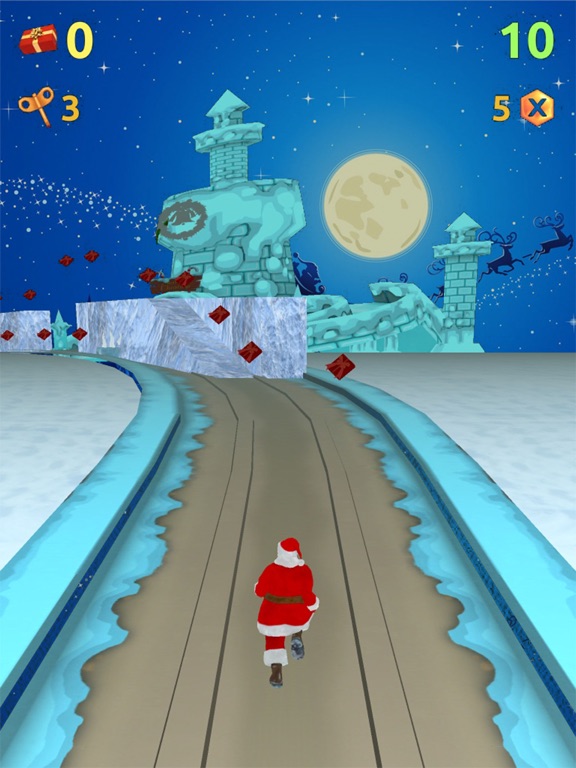 Screenshot #6 pour Chiristmas Santa Run 3D 2017