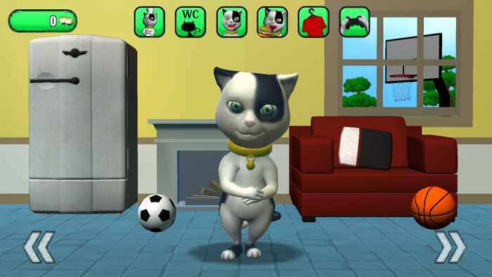 Talking Baby Cat Max Pet Games