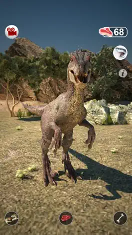 Game screenshot Talking Raptor : My Pet Dinosaur mod apk