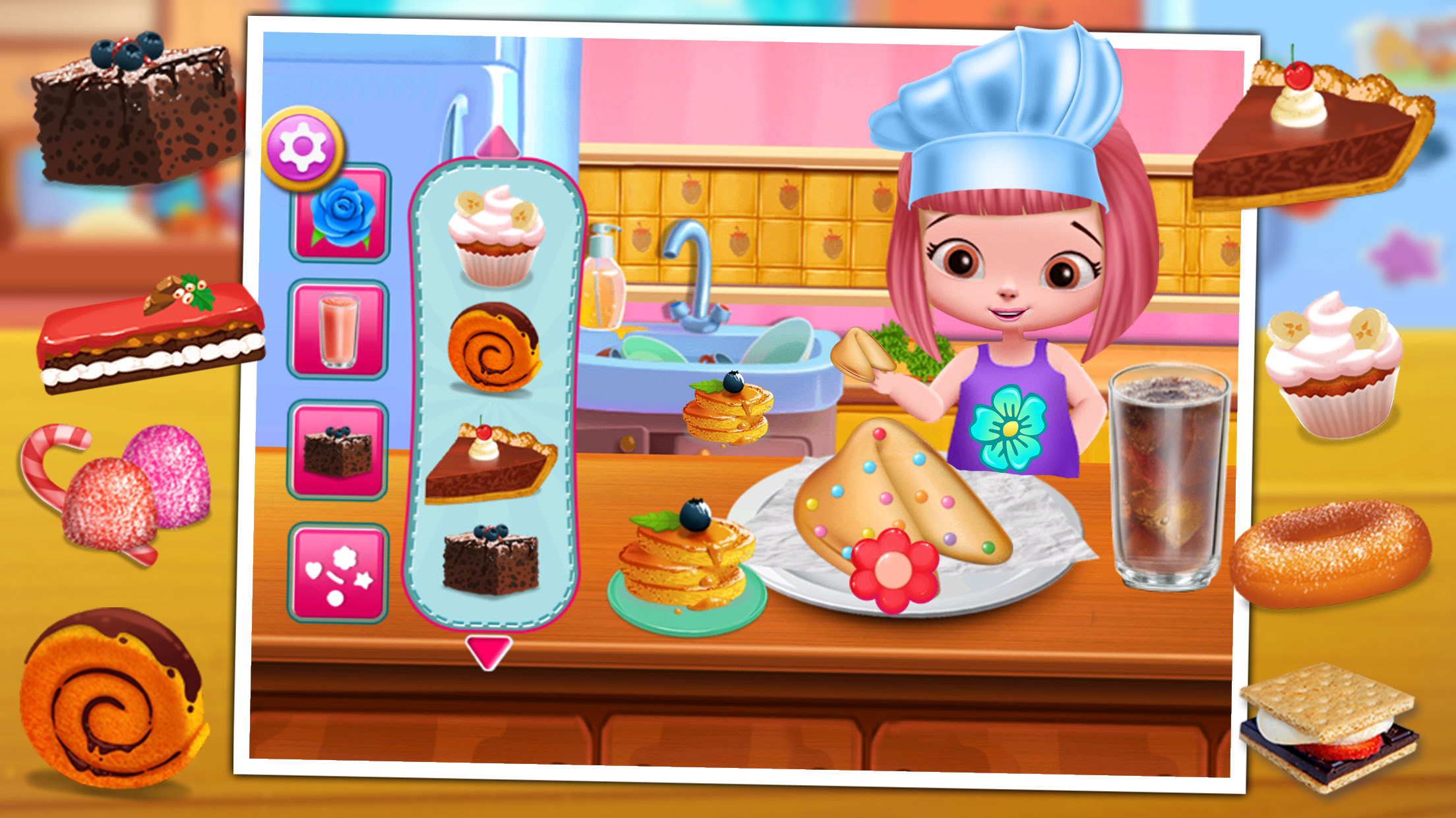 Fortune Cookie Maker -  Chinese Food Super Chef