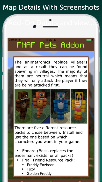 FNaF Add-On for Minecraft PE