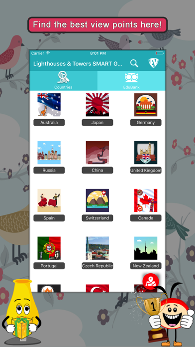 Screenshot #1 pour Lighthouses & Towers SMART Guide