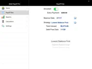 Debt Payoff Pro ipad bilder 3