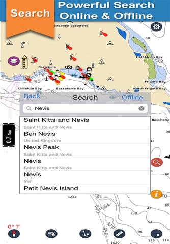 Saint Kitts & Nevis GPS Charts screenshot 3