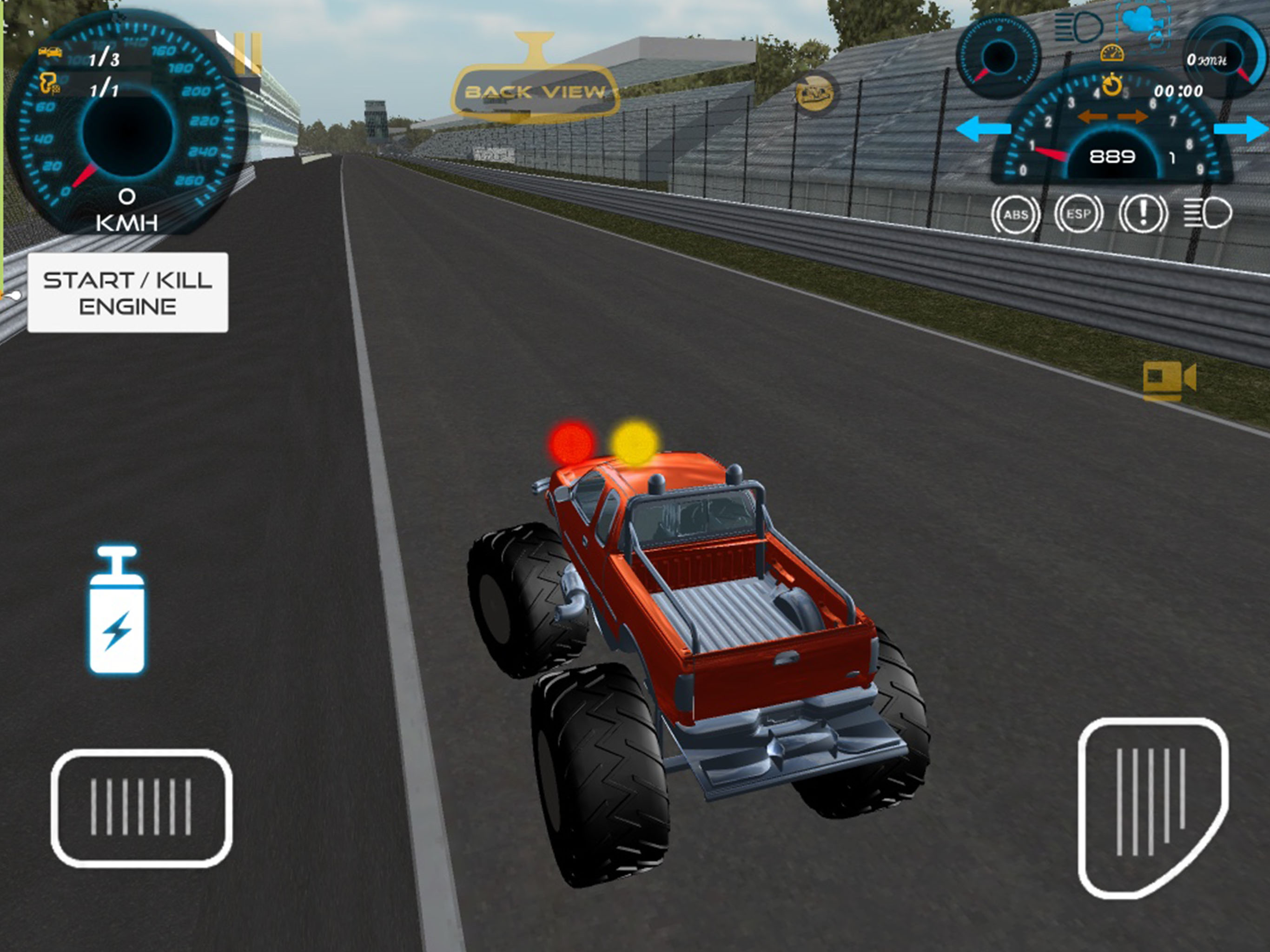 Monster Truck vs Formula Cars