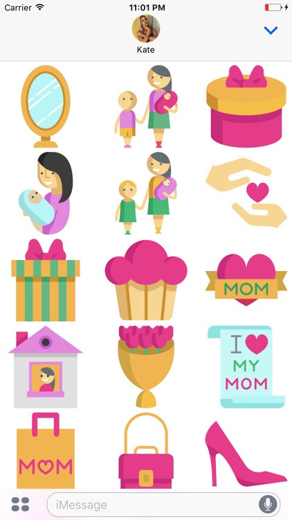 Mommoji - Mother's Day Stickers screenshot-3