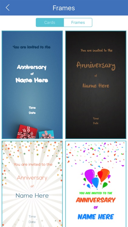 Anniversary Invitation Card Maker