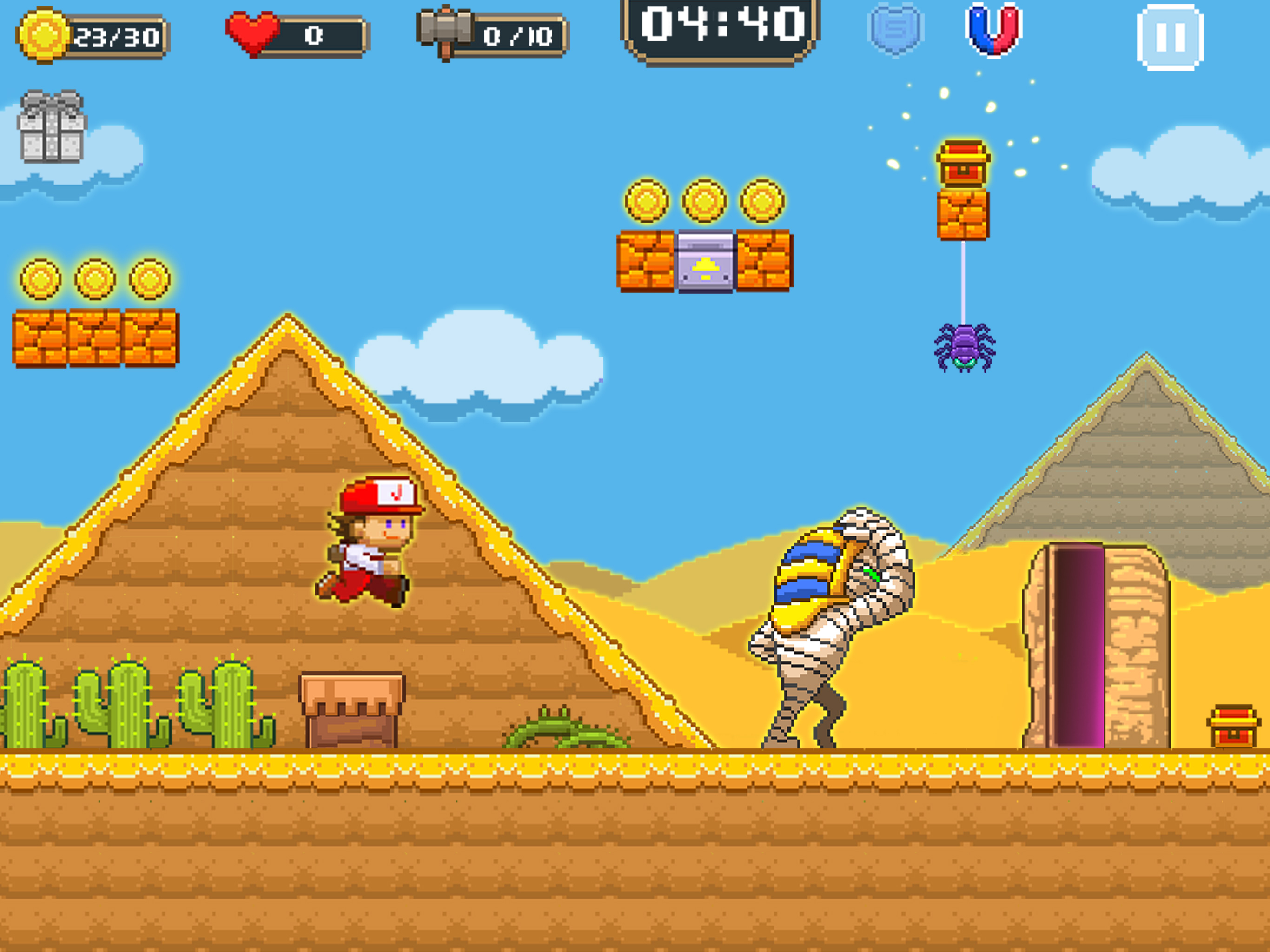 Super Jim Jump:  Classic Platform Game