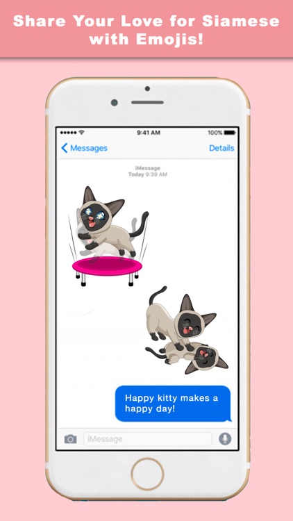 SiaMojiCat - Stickers & Keyboard for Siamese Cats