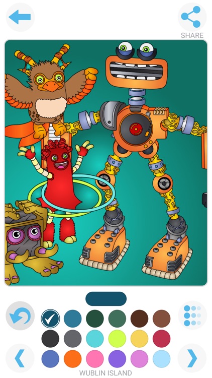 My Singing Monsters: Coloring Book screenshot-3