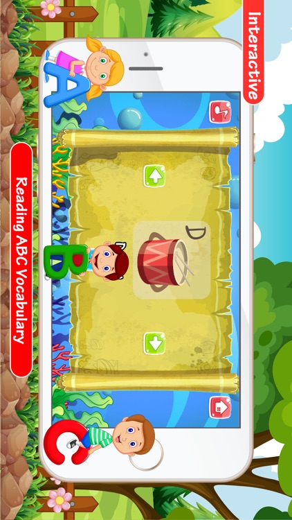 Learning Vocabulary ABC Alphabet Flash Card Set 04