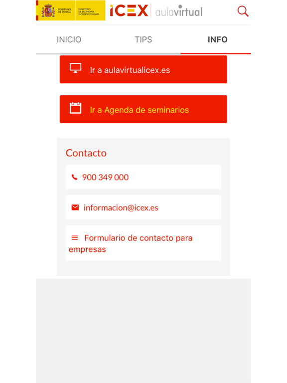 Screenshot #6 pour ICEX Aula Virtual