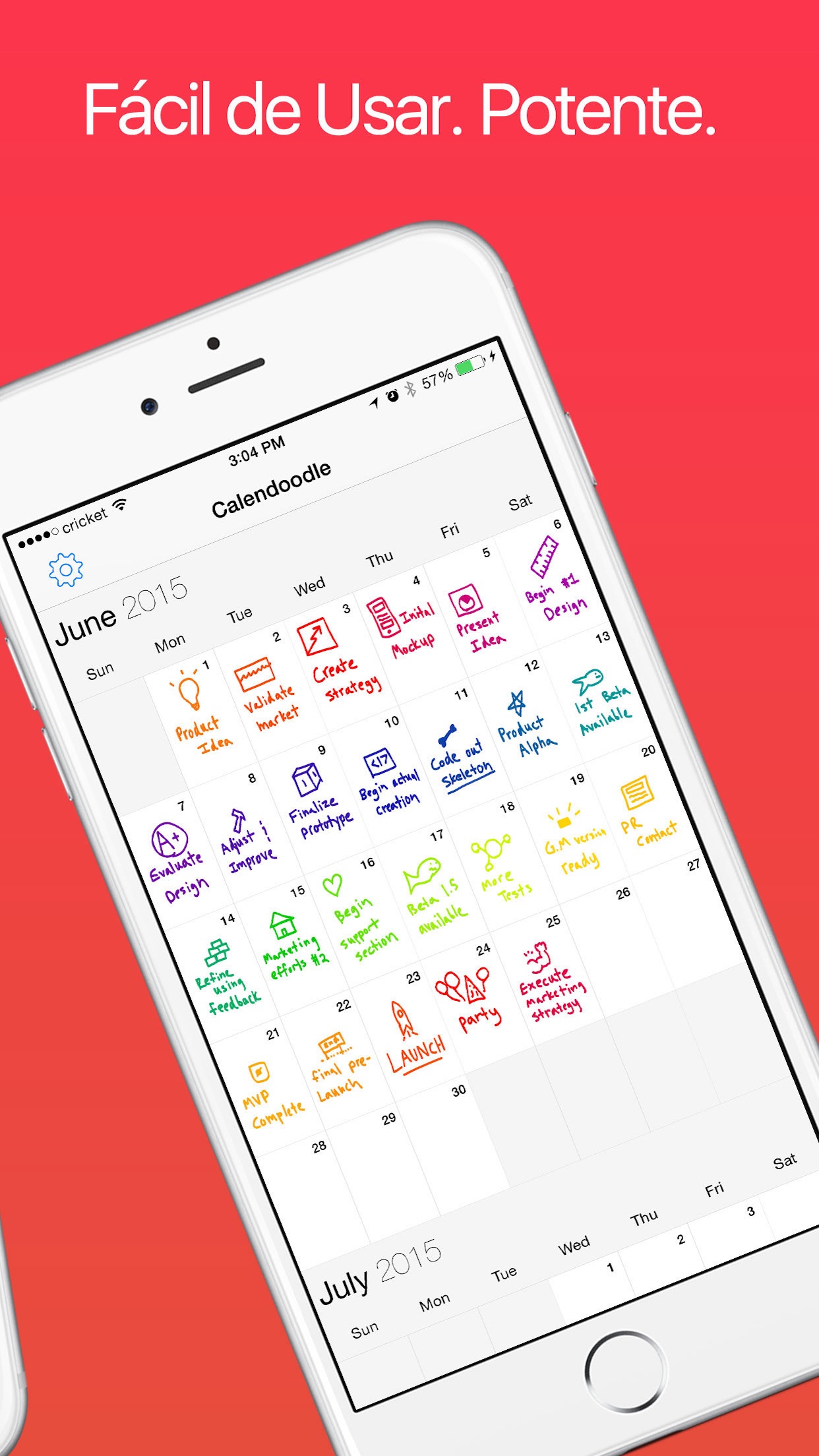 Screenshot do app Desenhe A Agenda