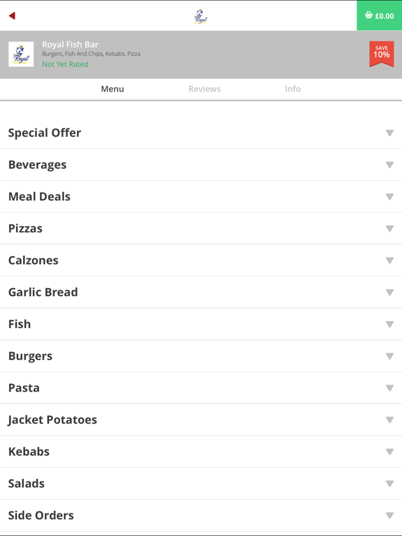 Screenshot #6 pour Royal Fish Bar