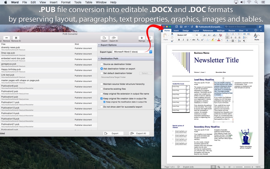 #2. PUB Converter-for MS Publisher (macOS) 由: RootRise Technologies Pvt. Ltd.