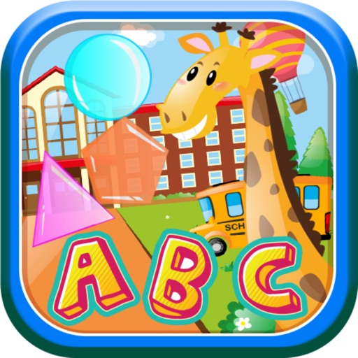 Kids shapes ABC toddler learning game iOS App