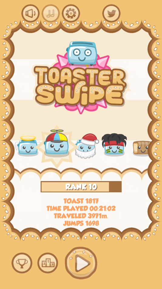 #4. Toaster Swipe: Addicting Jumping Game (iOS) 由: Aurimas Garuolis
