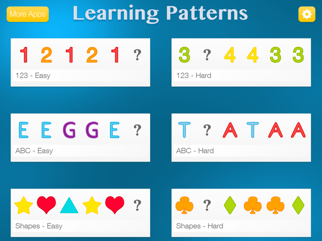 ‎Learning Patterns - Pattern & Logic Game for Kids Screenshot
