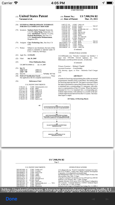 Patent Searcher Screenshot 3