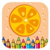 Page Oranges Fruit Coloring Game For Kids Free