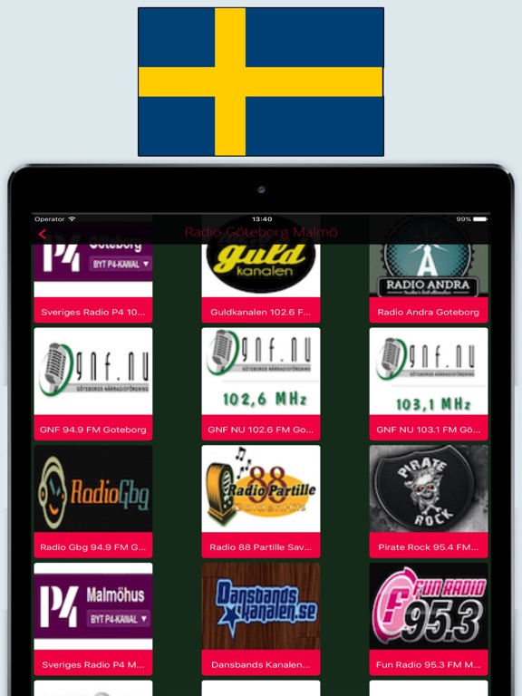Screenshot #5 pour Radio Sverige FM / Radios Svenska - Sveriges Live