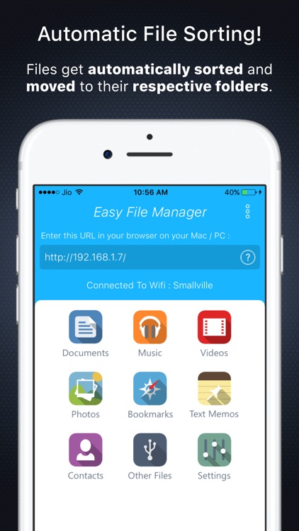 Easy File Manager & Explorer for Wifi Transfers screenshot-3