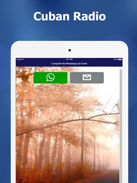 Cuban Radio Live: The Best Stations of Cuba iPad screenshot 3 - Music app