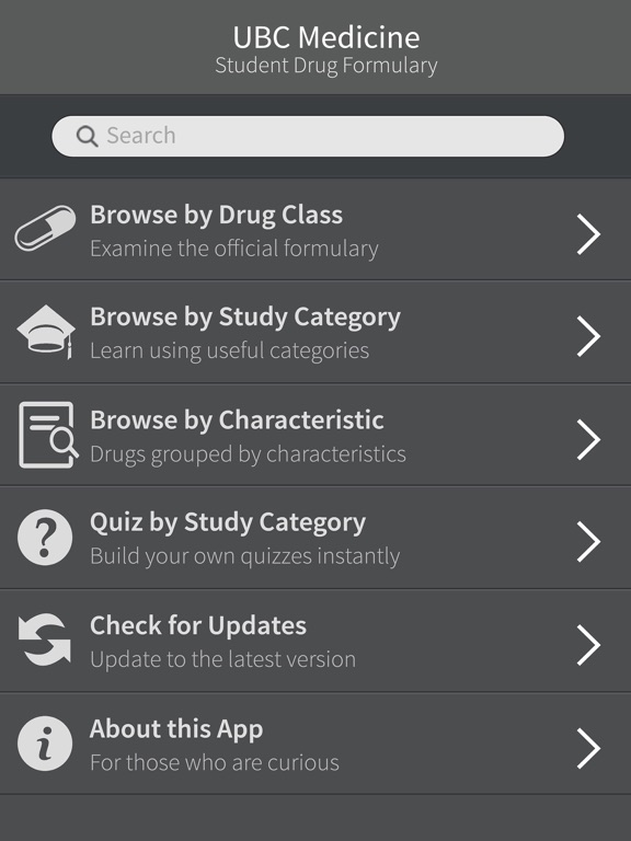 Screenshot #4 pour UBC Med Formulary