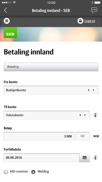 SEB Mobilbank Norge screenshot-4