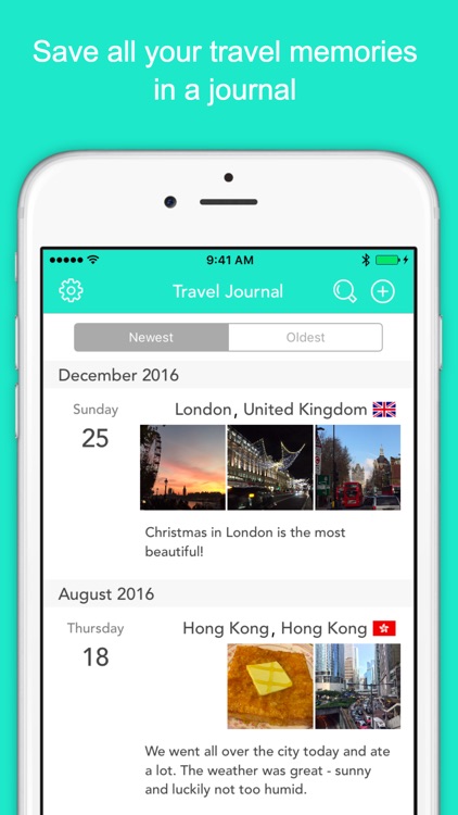 Hello World: Travel Journal screenshot-3