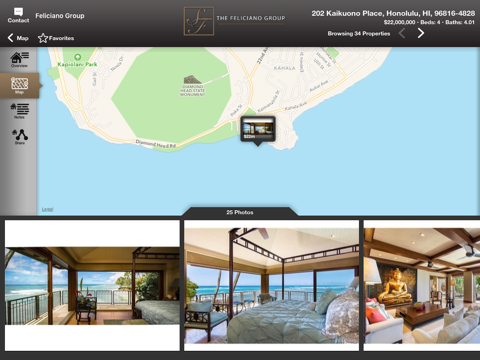 The Feliciano Group Hawaii for iPad - náhled