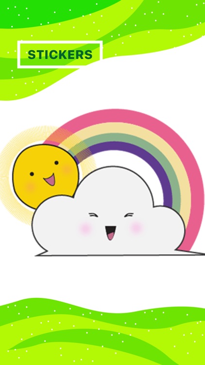 Weathermoji - cute weather stickers pack