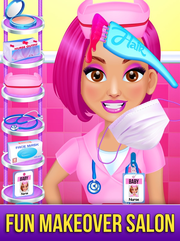 Baby Adventure - Salon Dress-up & Makeover Games screenshot 8