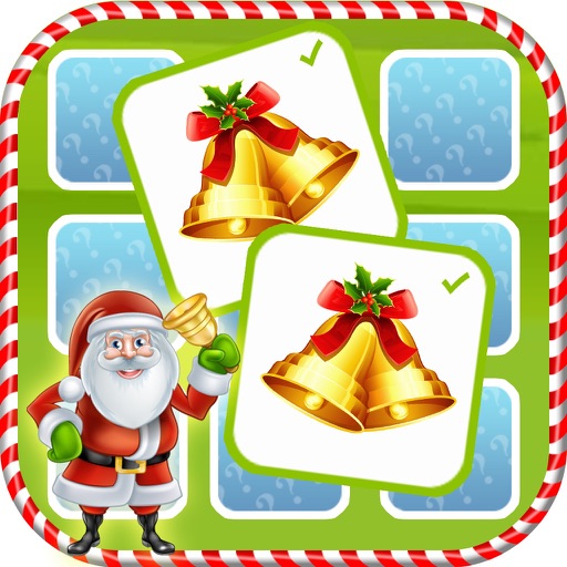Christmas Matching Games - Santa's Match Puzzle icon