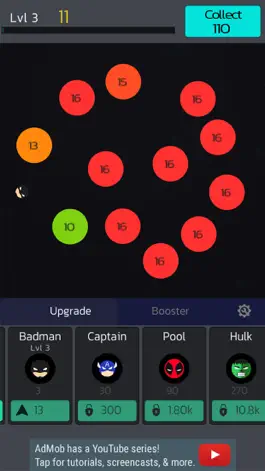Game screenshot Idle Balls vs Super Heroes hack