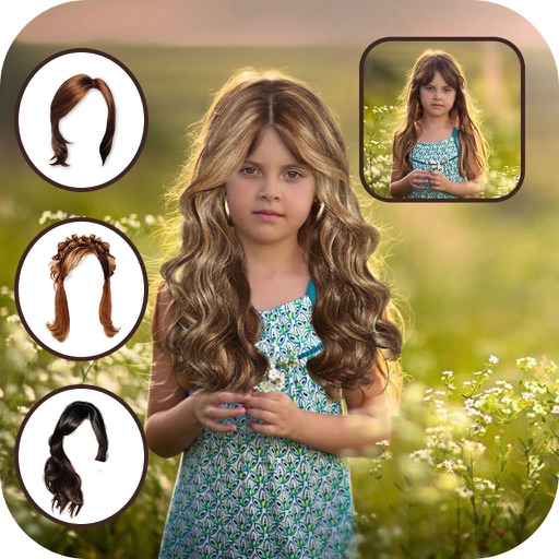 Woman Hair Style Photo Booth icon