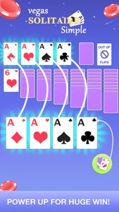 Solitaire Simple-Vegas Fun screenshot #2 for iPhone